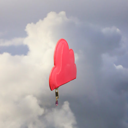 Cloud purse in pink