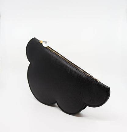 Clutch bag in black