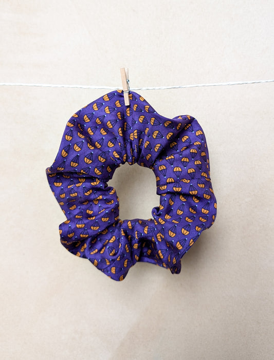 Silk scrunchie "Hot air balloons"