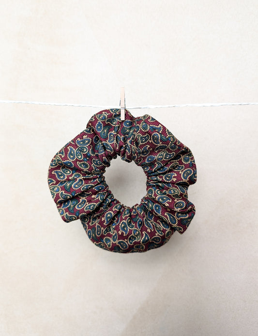 Silk scrunchie "Paisley"