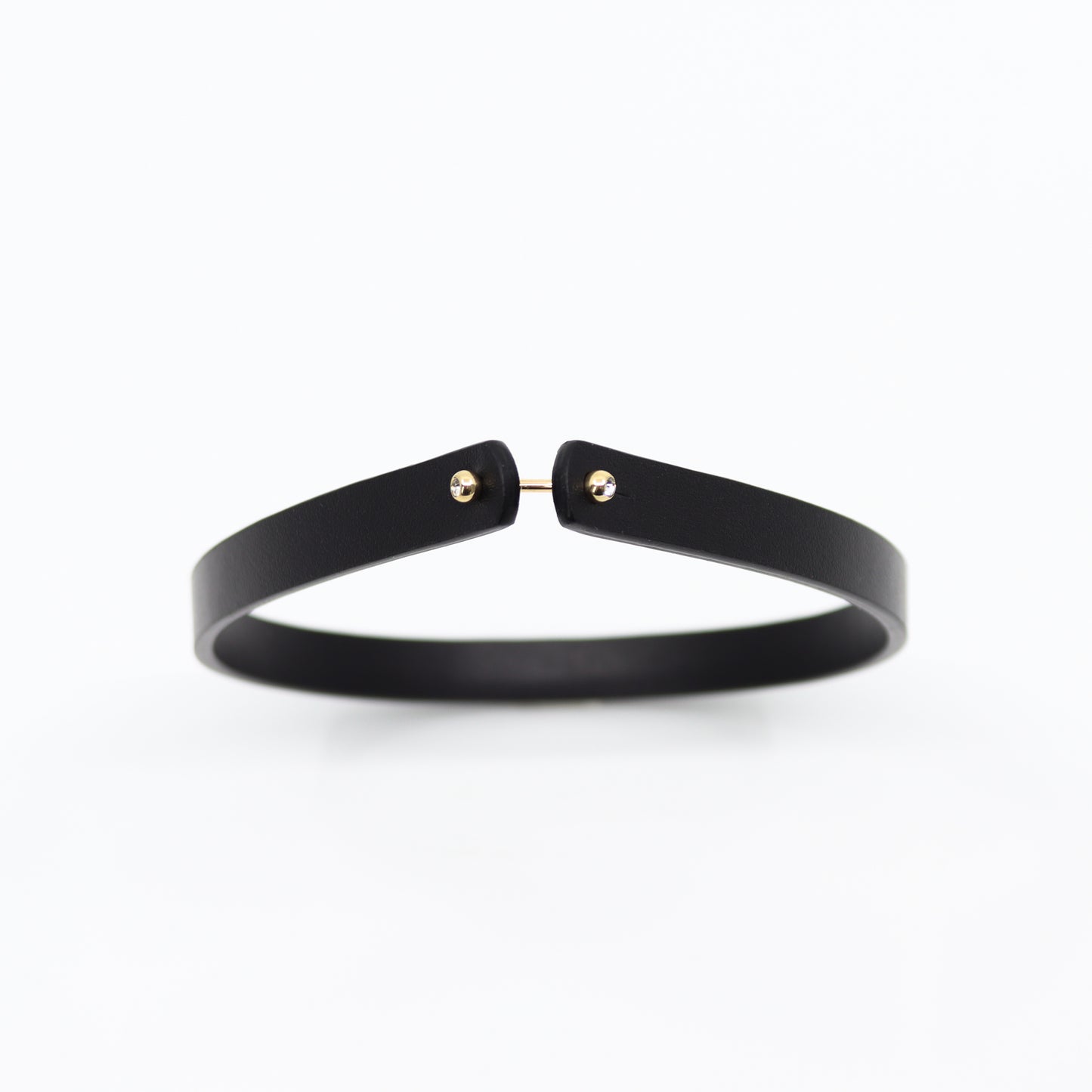 Choker necklace in black