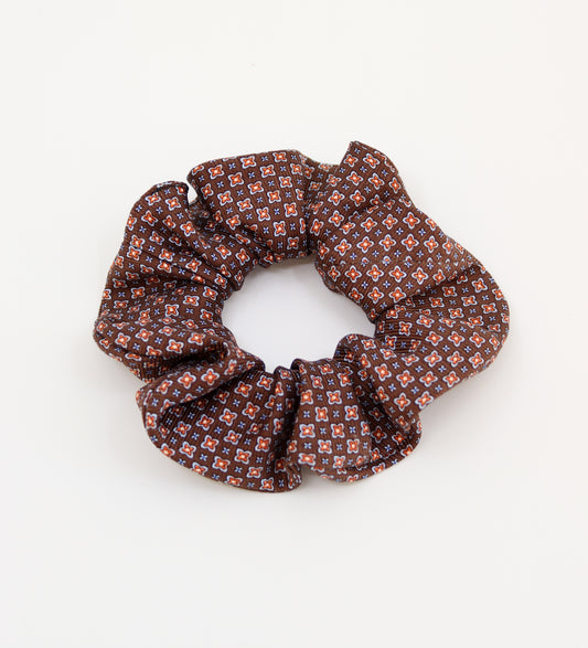 Silk scrunchie "Retro"