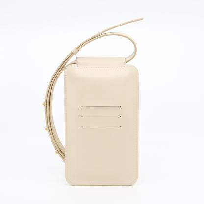 Phone bag in beige