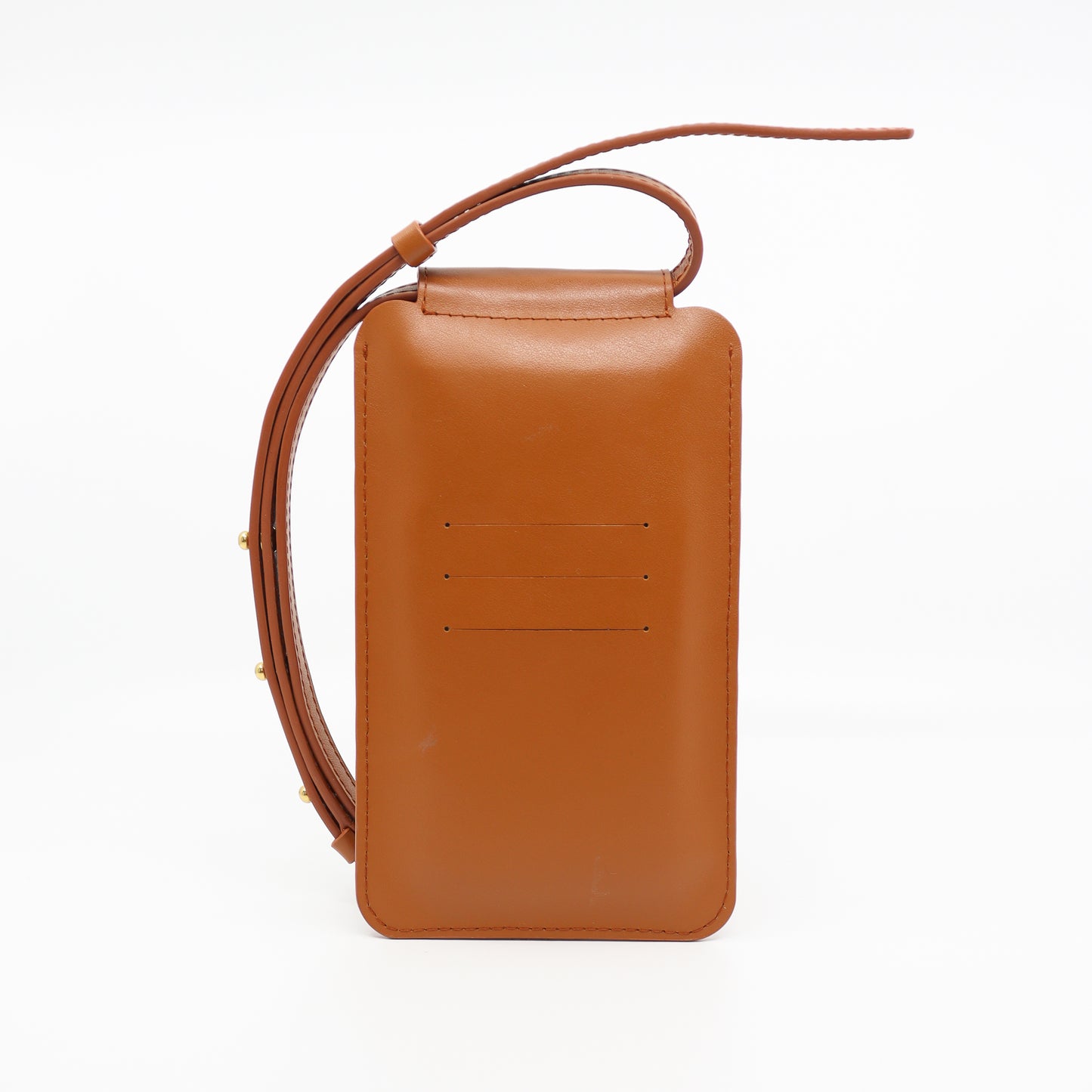 Phone bag in tan