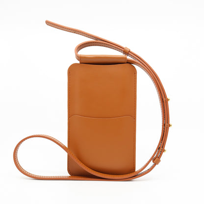 Phone bag in tan